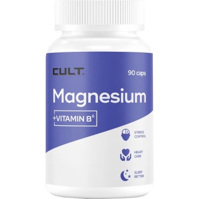  Cult Magnesium + Vitamin B6 90 