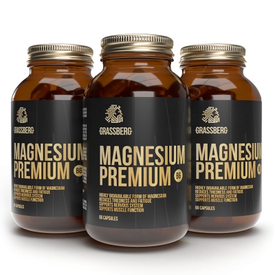  Grassberg Magnesium Premium B6 60 