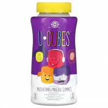  Solgar U-Cubes Multi Vitamin and Minerals Gummies 120 