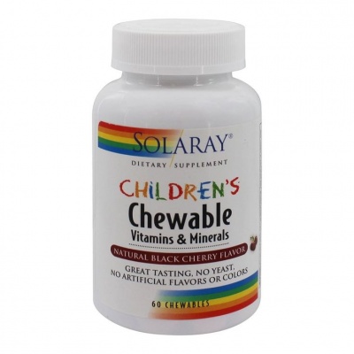  Solaray Kids Vitamins and Minerals 60 