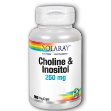  Solaray Choline + Inositol 250  100 