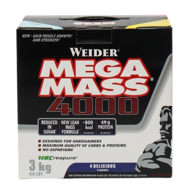  Weider Mega Mass 4000 3000 