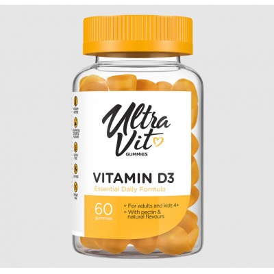  UltraVit Gummies Vitamin D3 60  